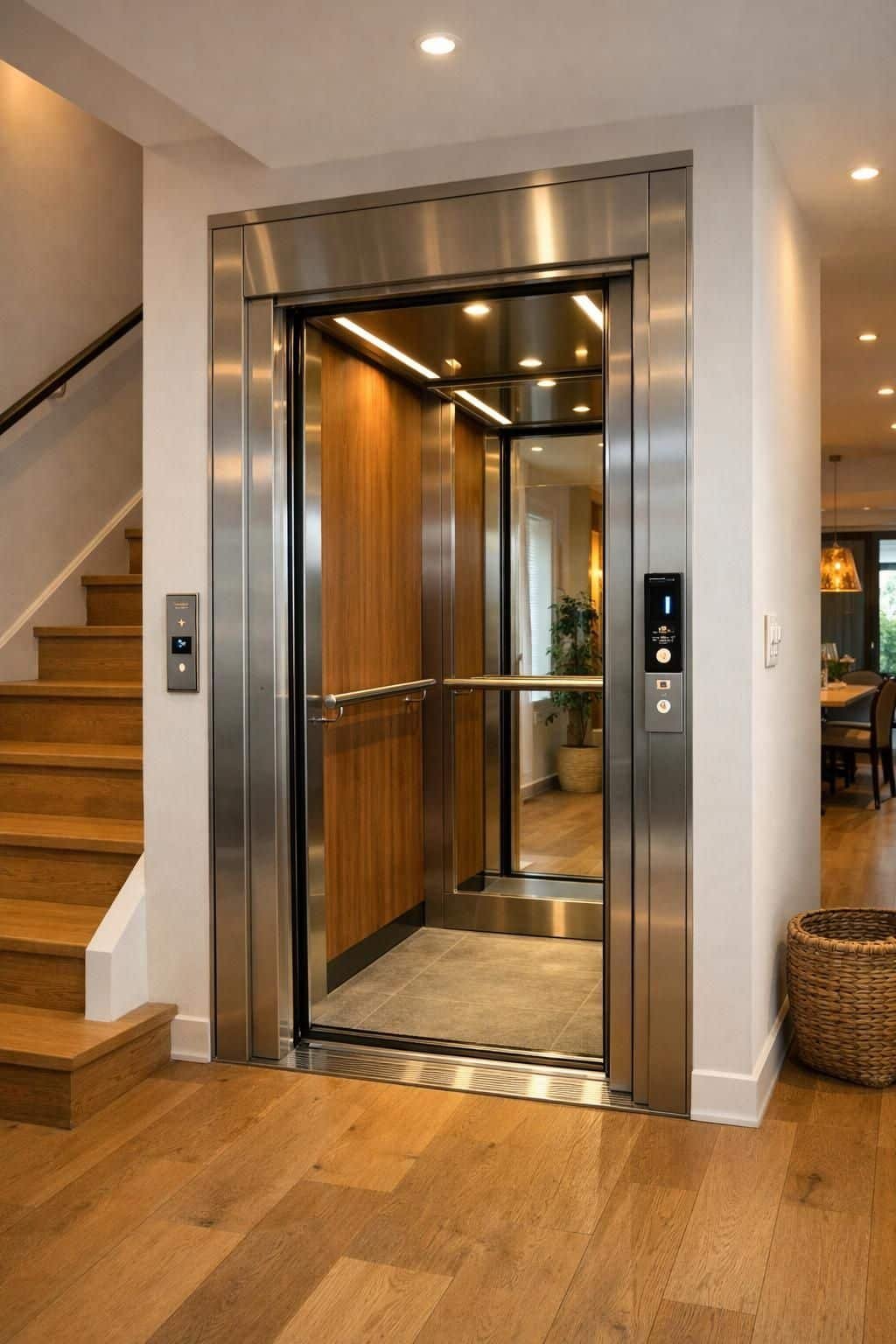 Ascenseur domestique électrique : fonctionnement et prix découvrez le fonctionnement d'un ascenseur domestique électrique et les prix associés pour faciliter vos déplacements à domicile en toute sécurité et confort.